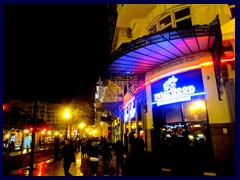 Valencia by night - Hollywood Restaurant, Plaza del Ayuntamiento